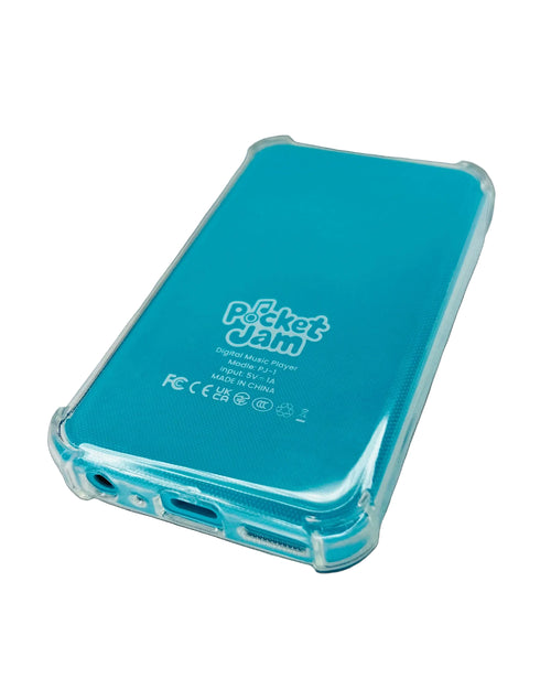 Pocket Jam Protective Case fitted onto the device