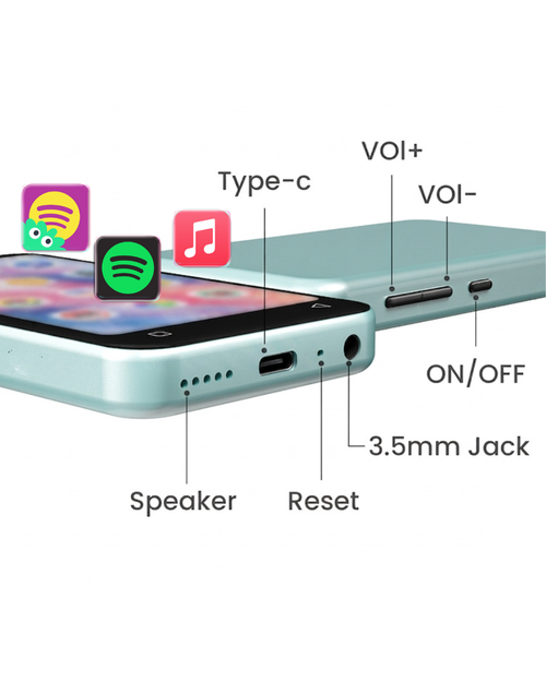 Pocket Jam - Kids Music Streaming Device -Turquoise